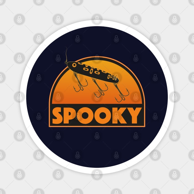 It's Sppoky Halloweeen At The Lake! Magnet by Spatium Natura